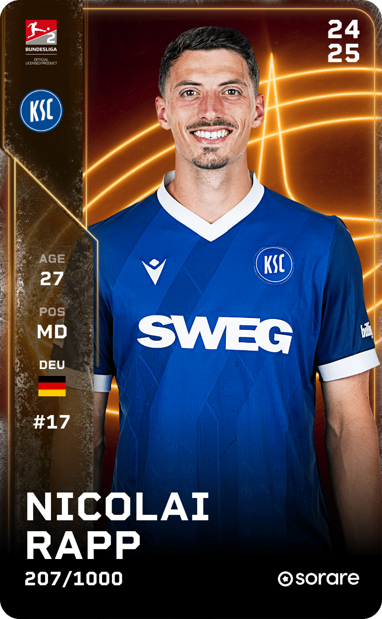 Nicolai Rapp 2024-25 • Limited 207/1000