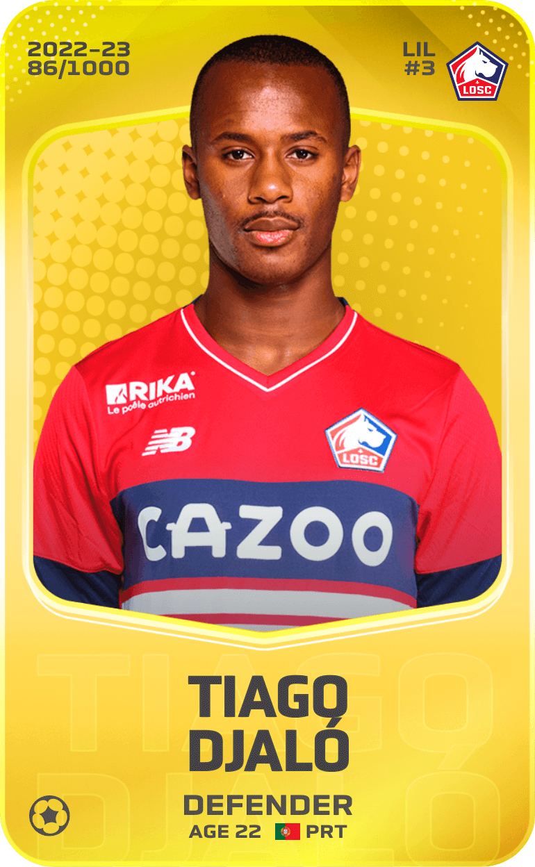 Tiago Djaló 2022-23 • Limited 86/1000
