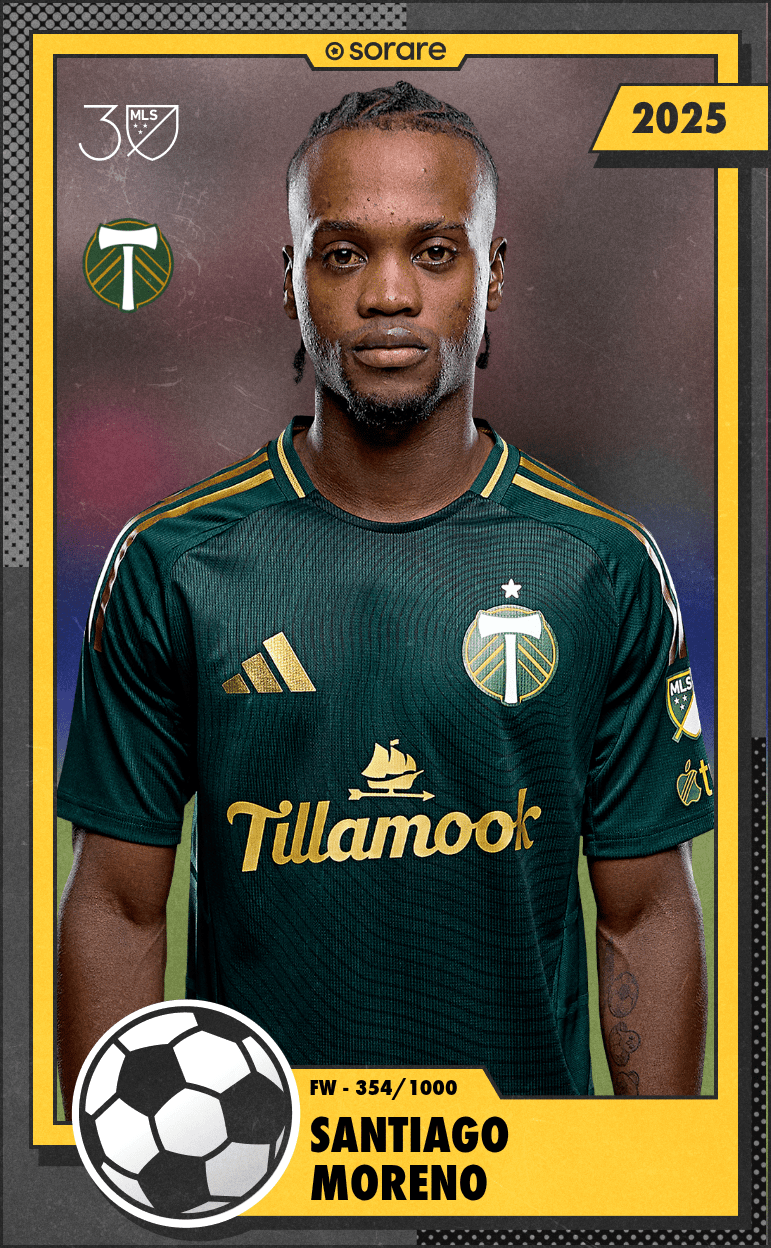 Santiago Moreno 2025-26 • Limited 354/1000