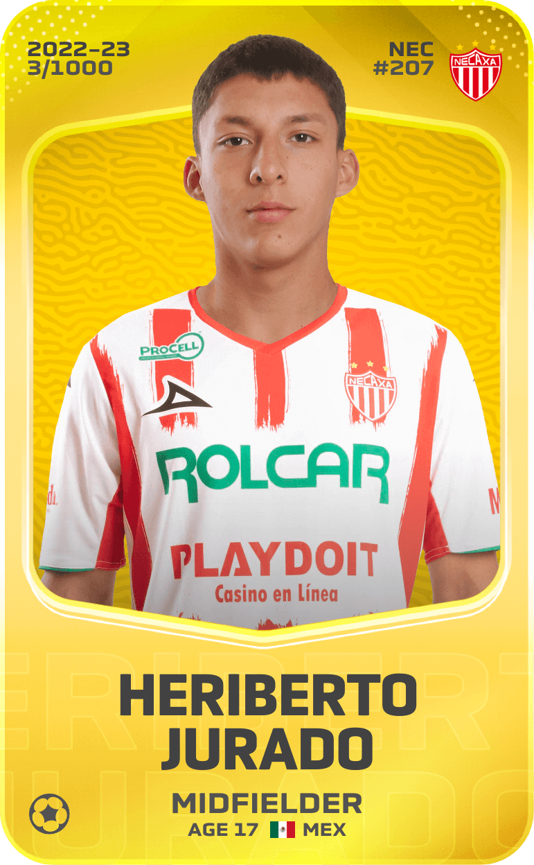 Heriberto Jurado 2022-23 • Limited 3/1000
