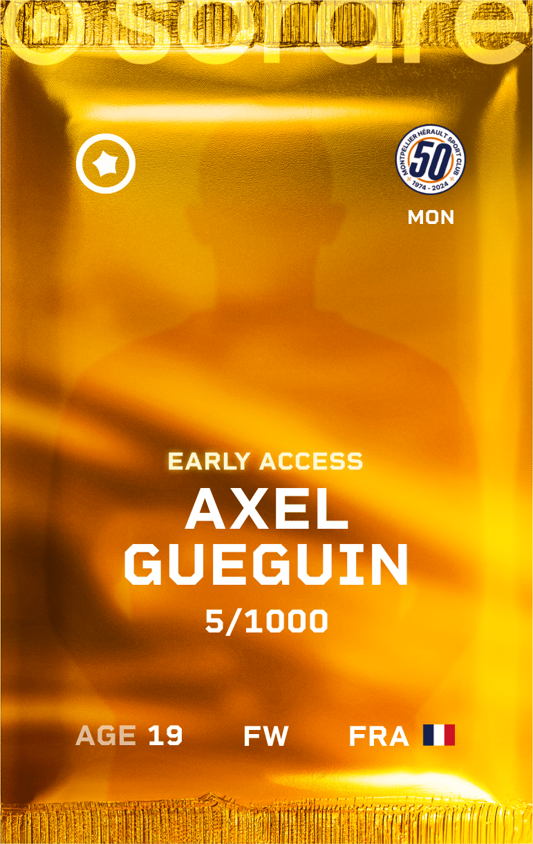 Axel Gueguin 2024-25 • Limited 5/1000