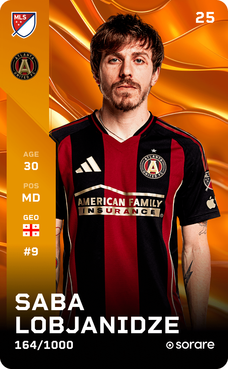 Saba Lobjanidze 2025-26 • Limited 164/1000