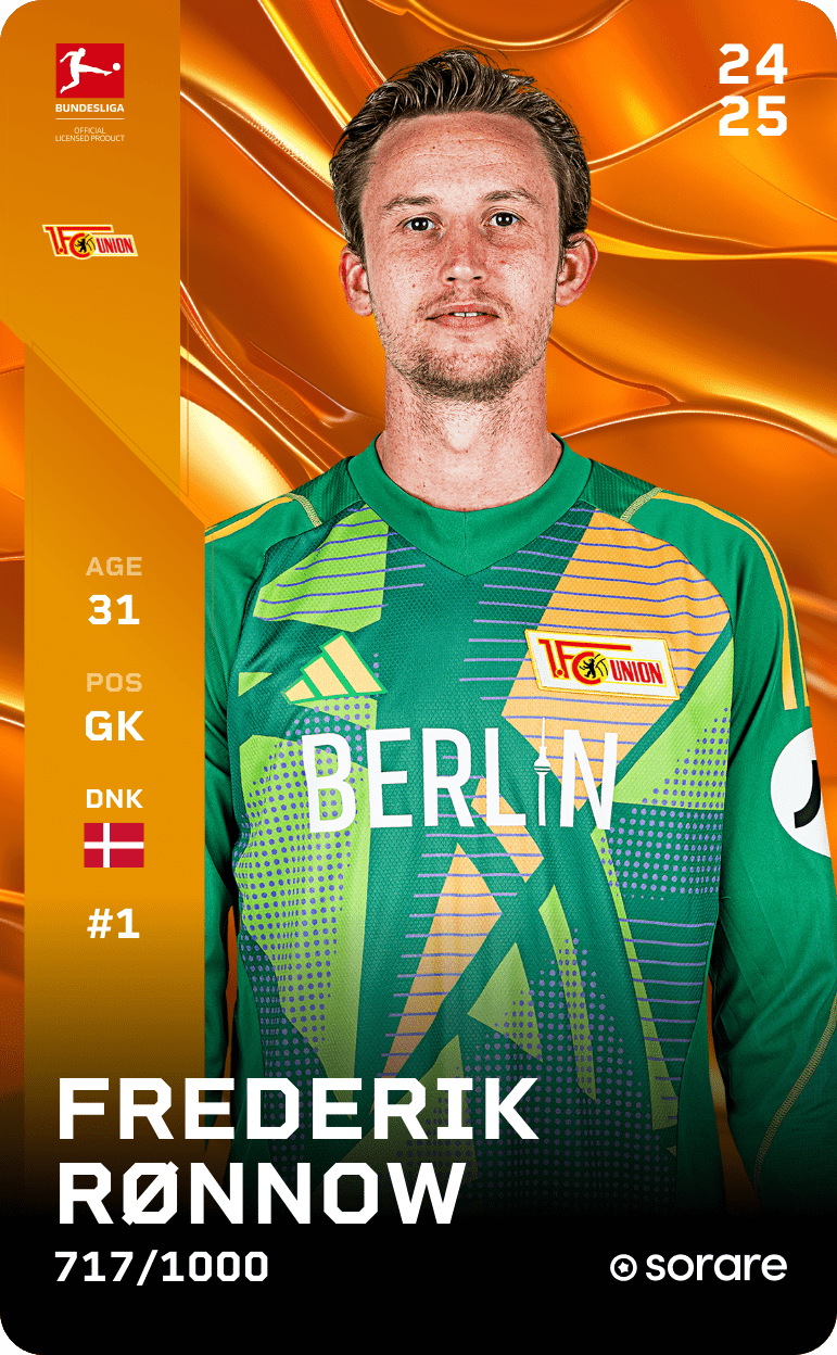 Frederik Rønnow 2024-25 • Limited 717/1000
