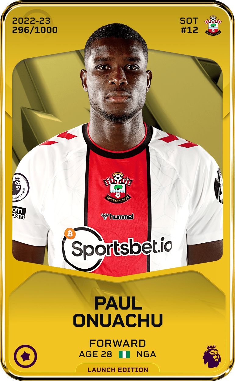 Paul Onuachu 2022-23 • Limited 296/1000