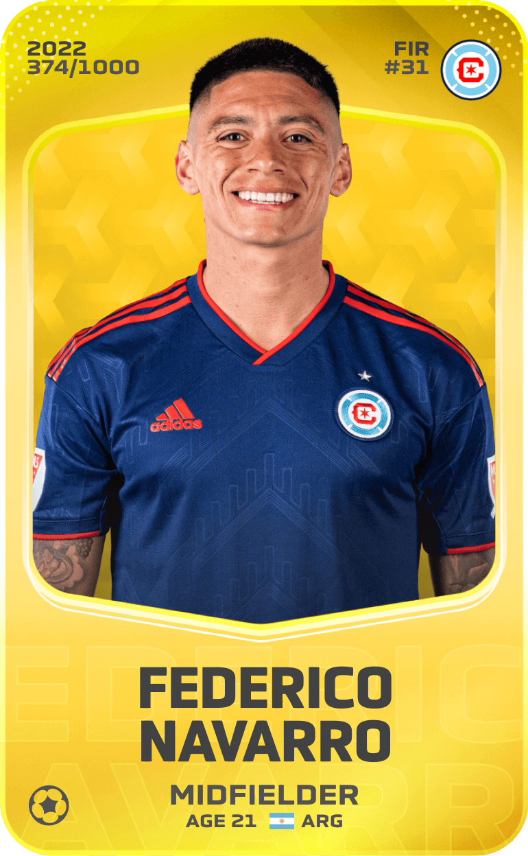 Federico Navarro 2022-23 • Limited 374/1000