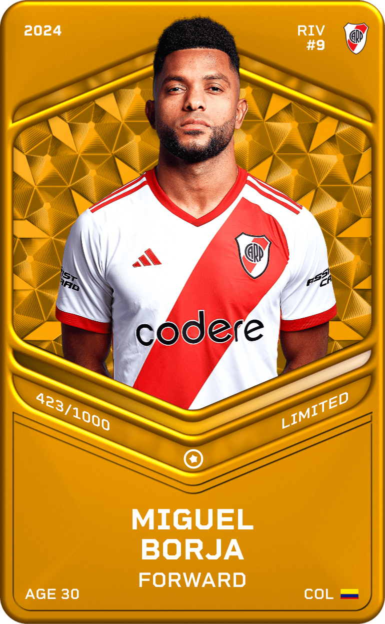 Miguel Borja 2024-25 • Limited 423/1000