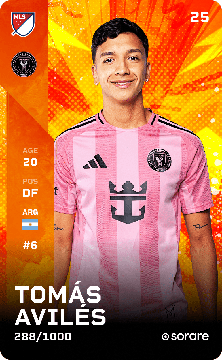 Tomás Avilés 2025-26 • Limited 288/1000