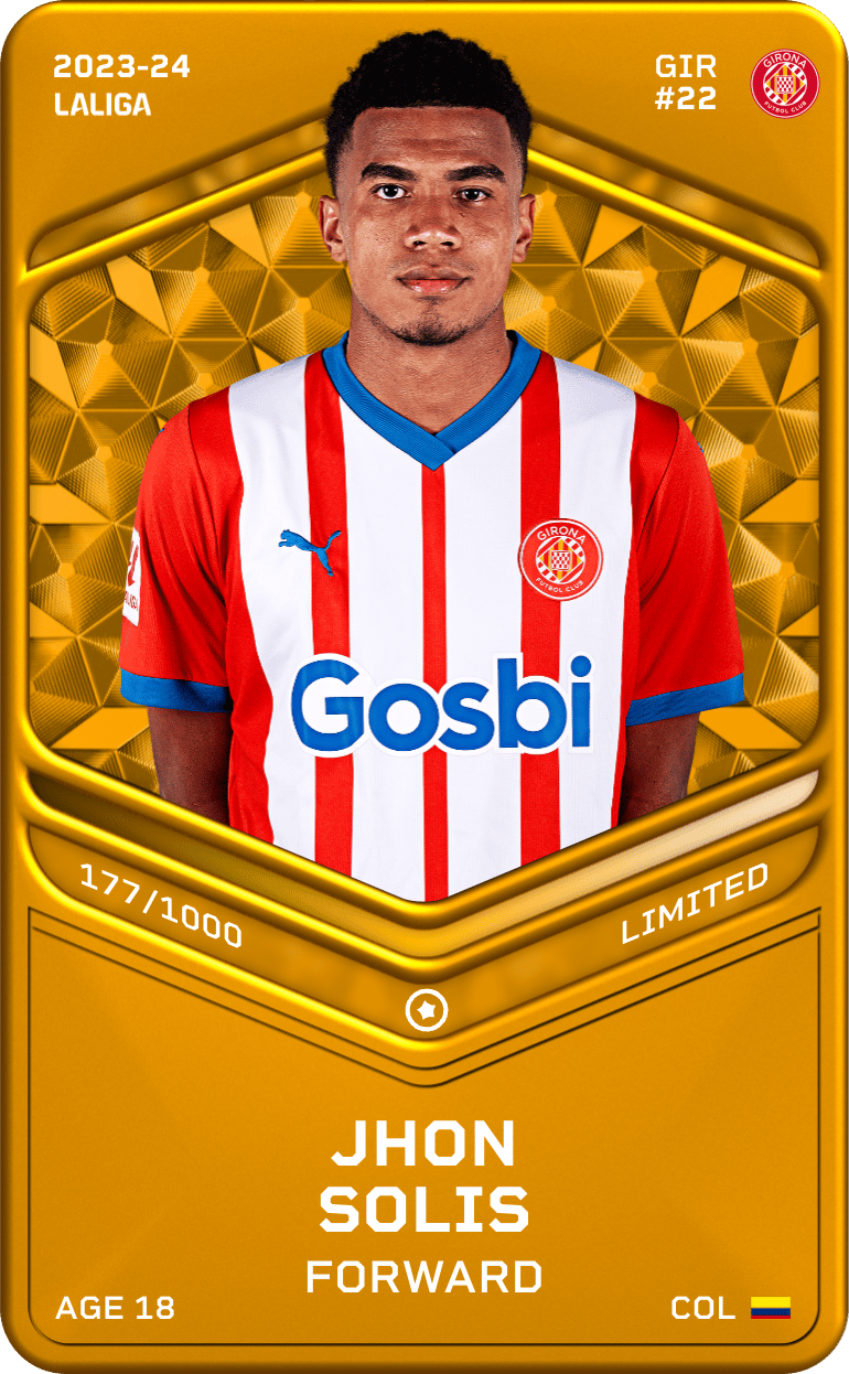 Jhon Solis 2023-24 • Limited 177/1000