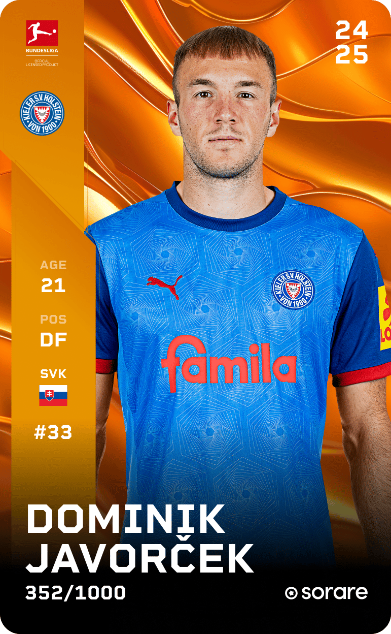 Dominik Javorček 2024-25 • Limited 352/1000