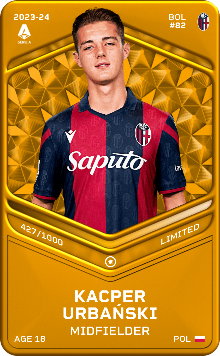 Kacper Urbański 2023-24 • Limited 427/1000