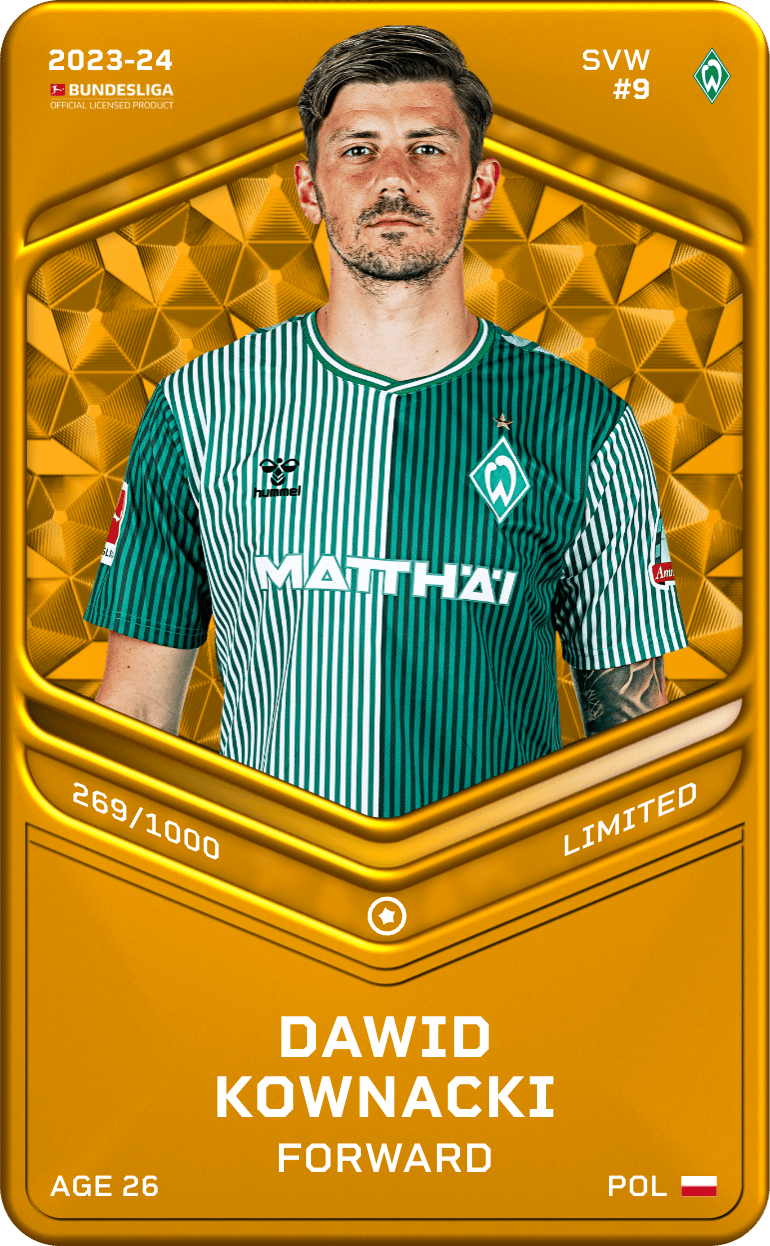 Dawid Kownacki 2023-24 • Limited 269/1000