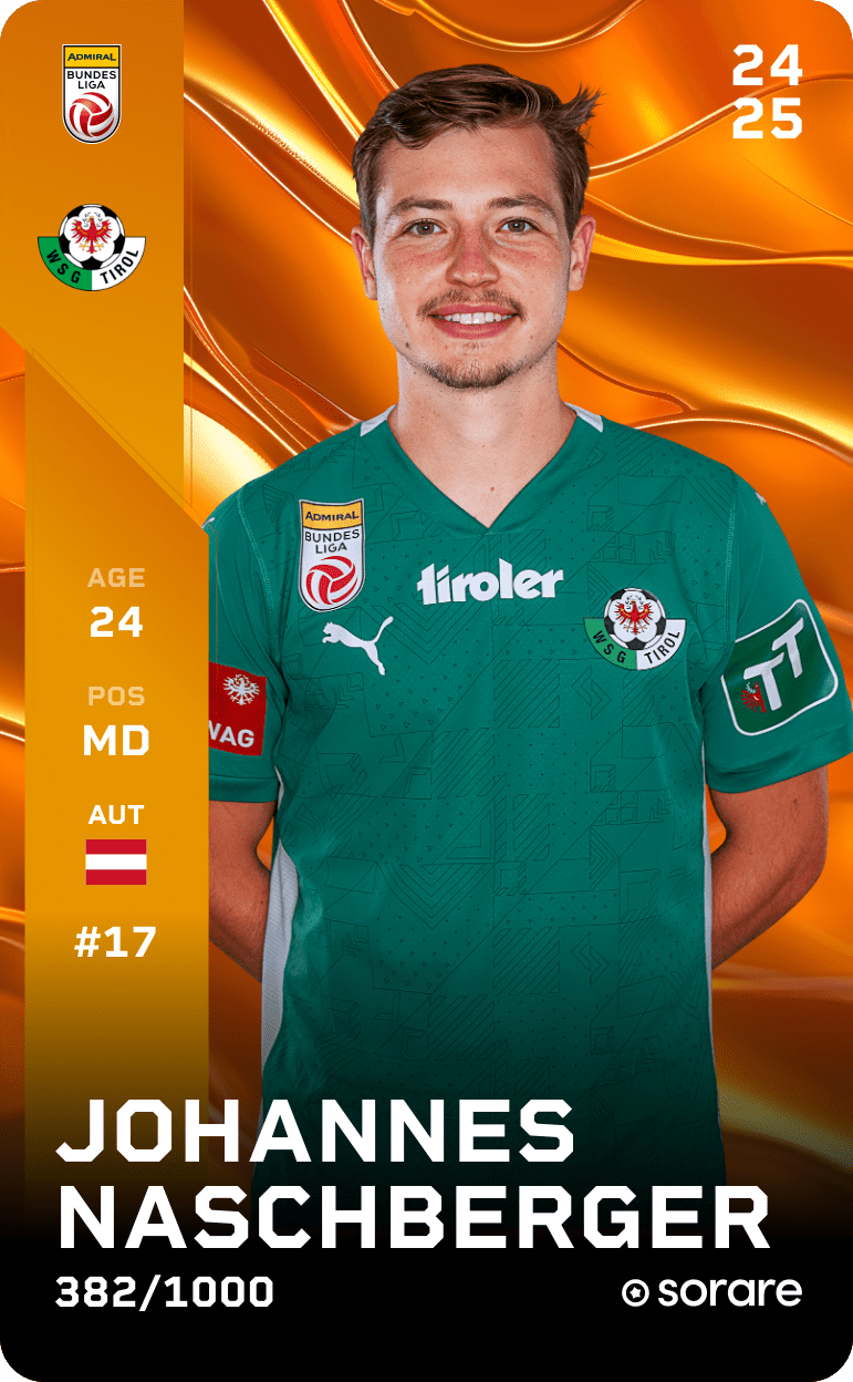 Johannes Naschberger 2024-25 • Limited 382/1000