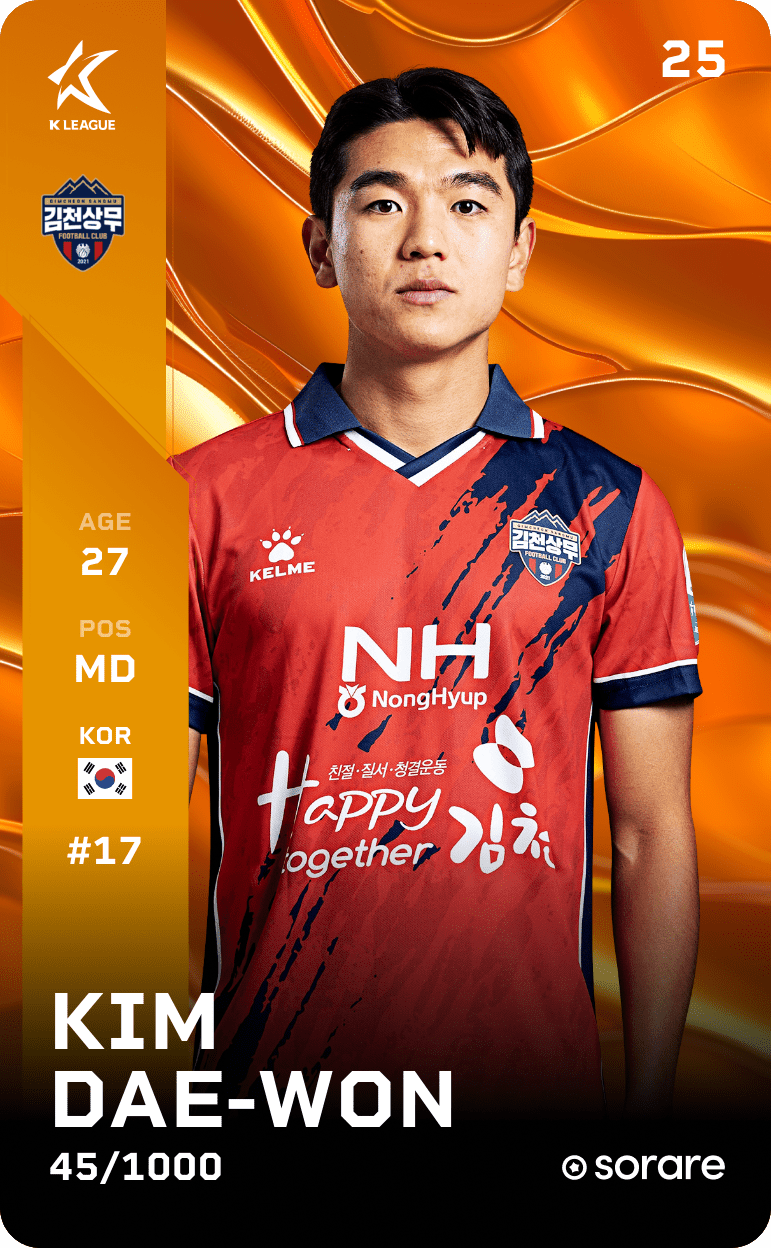 Kim Dae-Won 2025-26 • Limited 45/1000