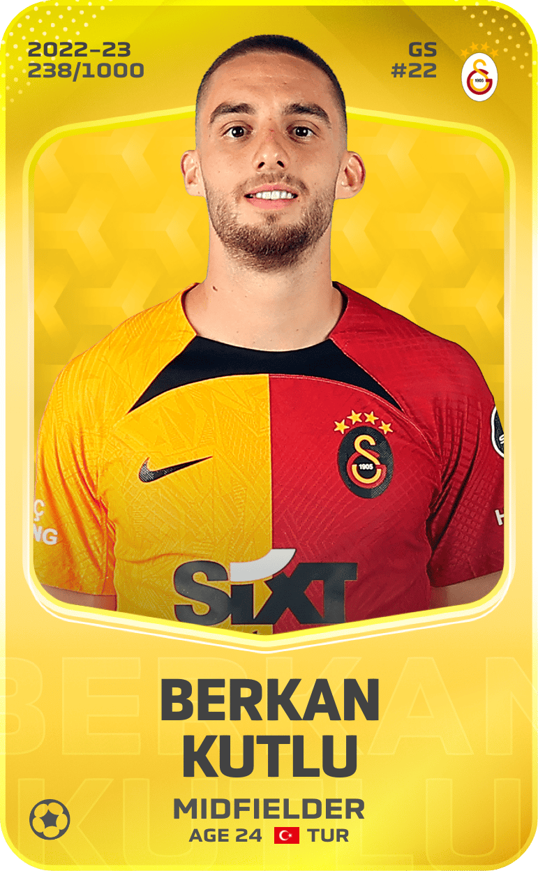 Berkan Kutlu 2022-23 • Limited 238/1000