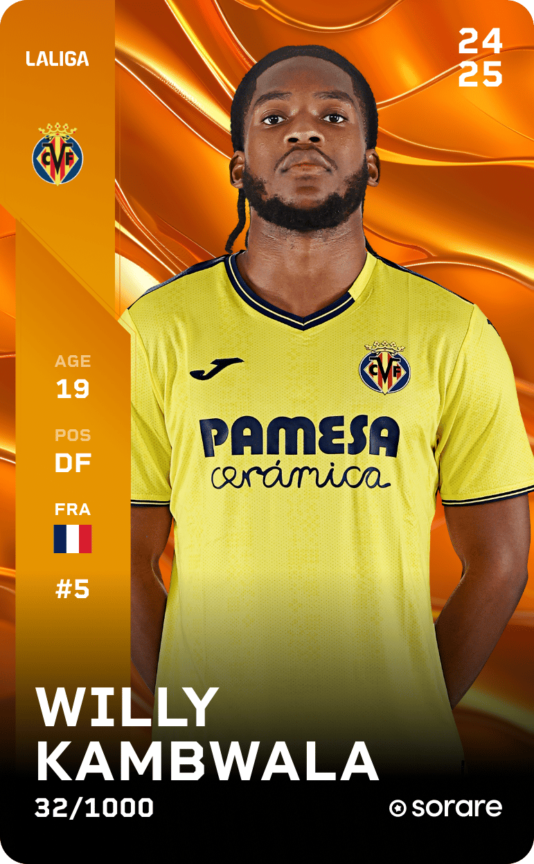 Willy Kambwala 2024-25 • Limited 32/1000