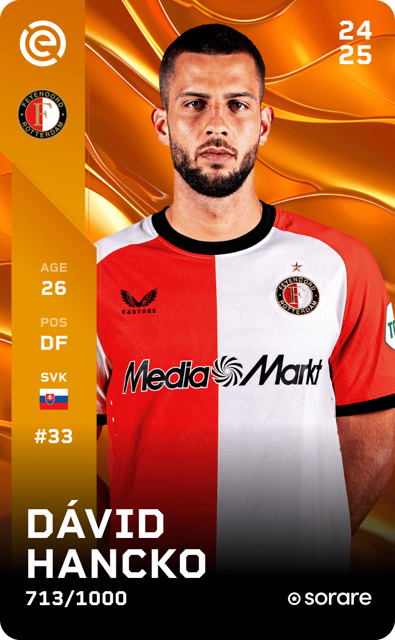 Dávid Hancko 2024-25 • Limited 713/1000