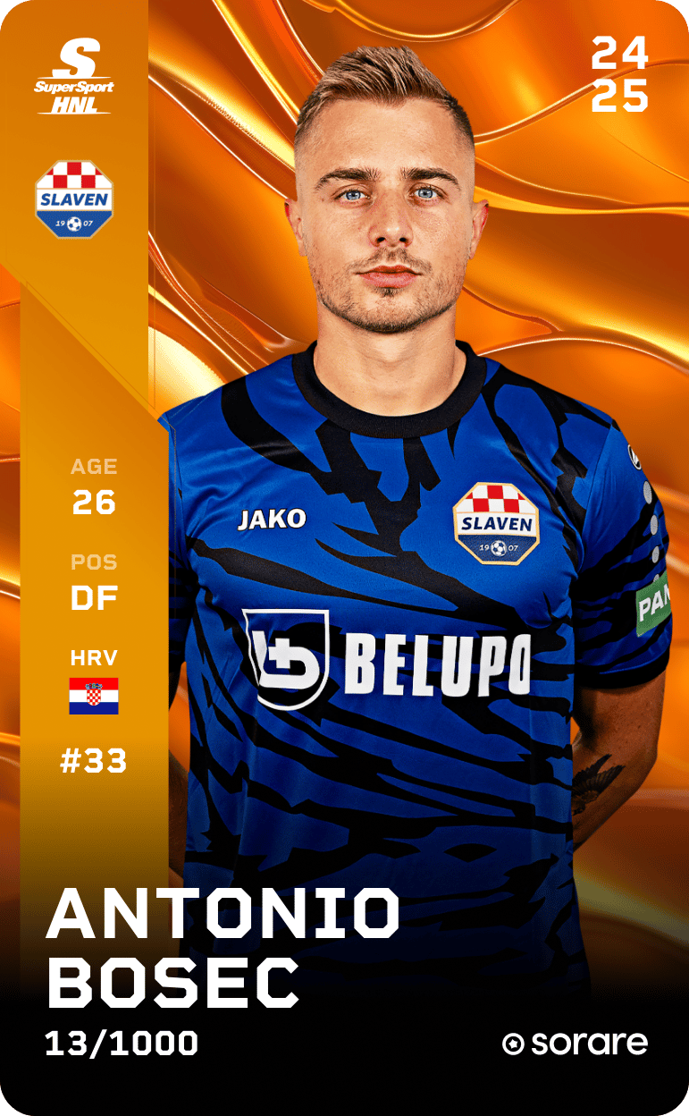 Antonio Bosec 2024-25 • Limited 13/1000
