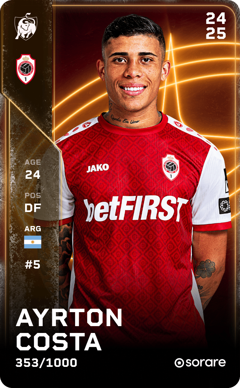 Ayrton Costa 2024-25 • Limited 353/1000