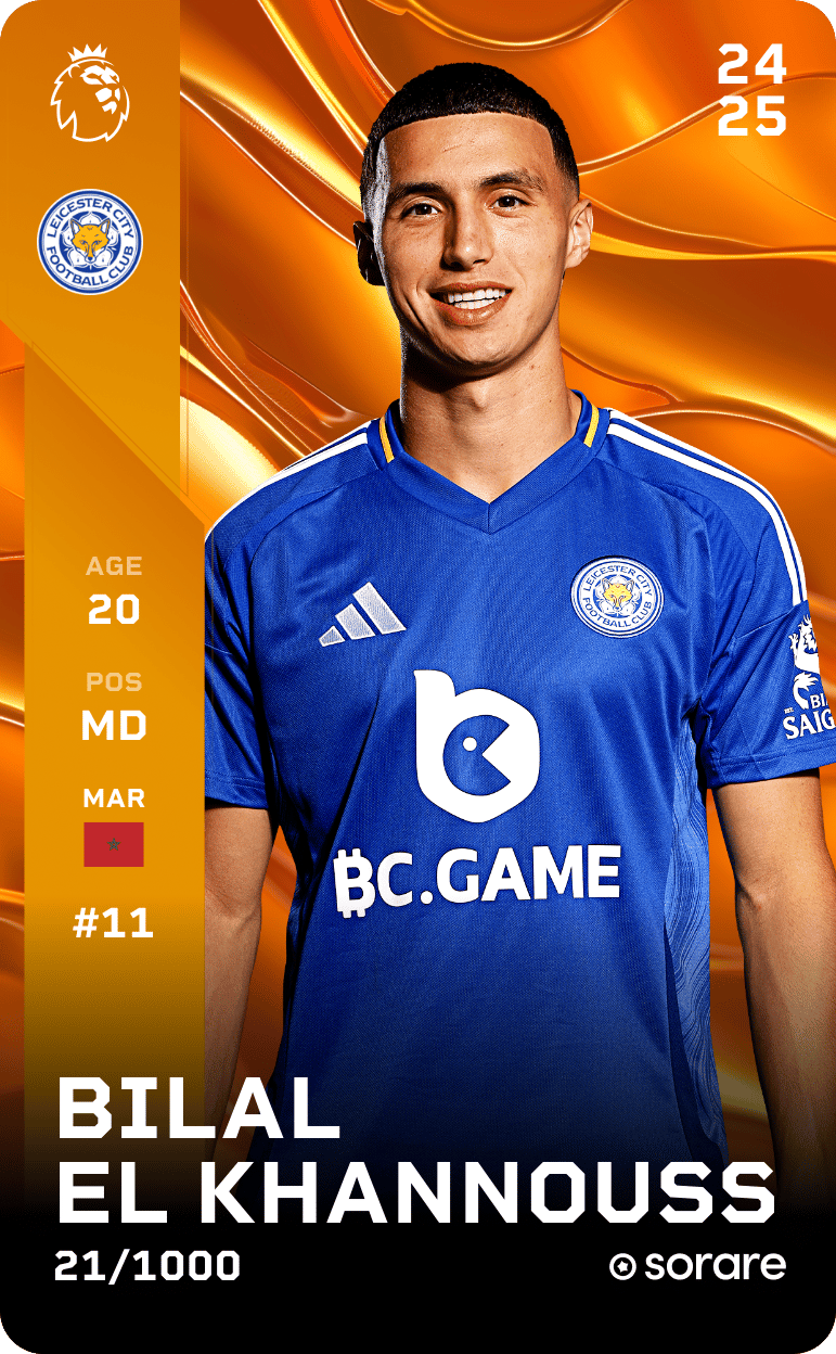 Bilal El Khannous 2024-25 • Limited 21/1000