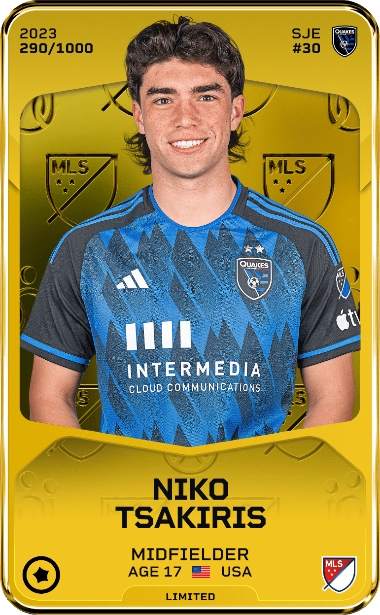 Niko Tsakiris 2023-24 • Limited 290/1000