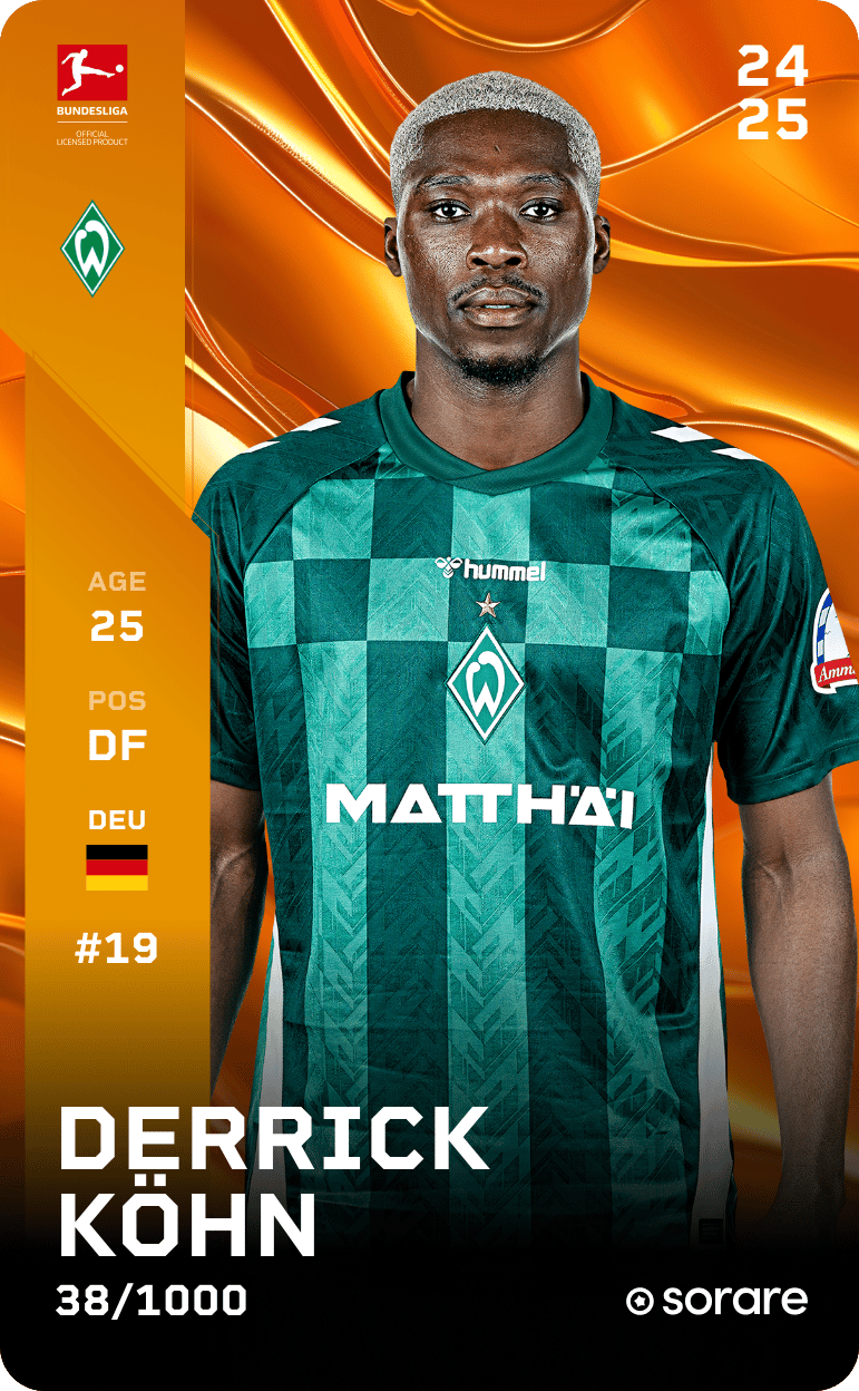 Derrick Köhn 2024-25 • Limited 38/1000