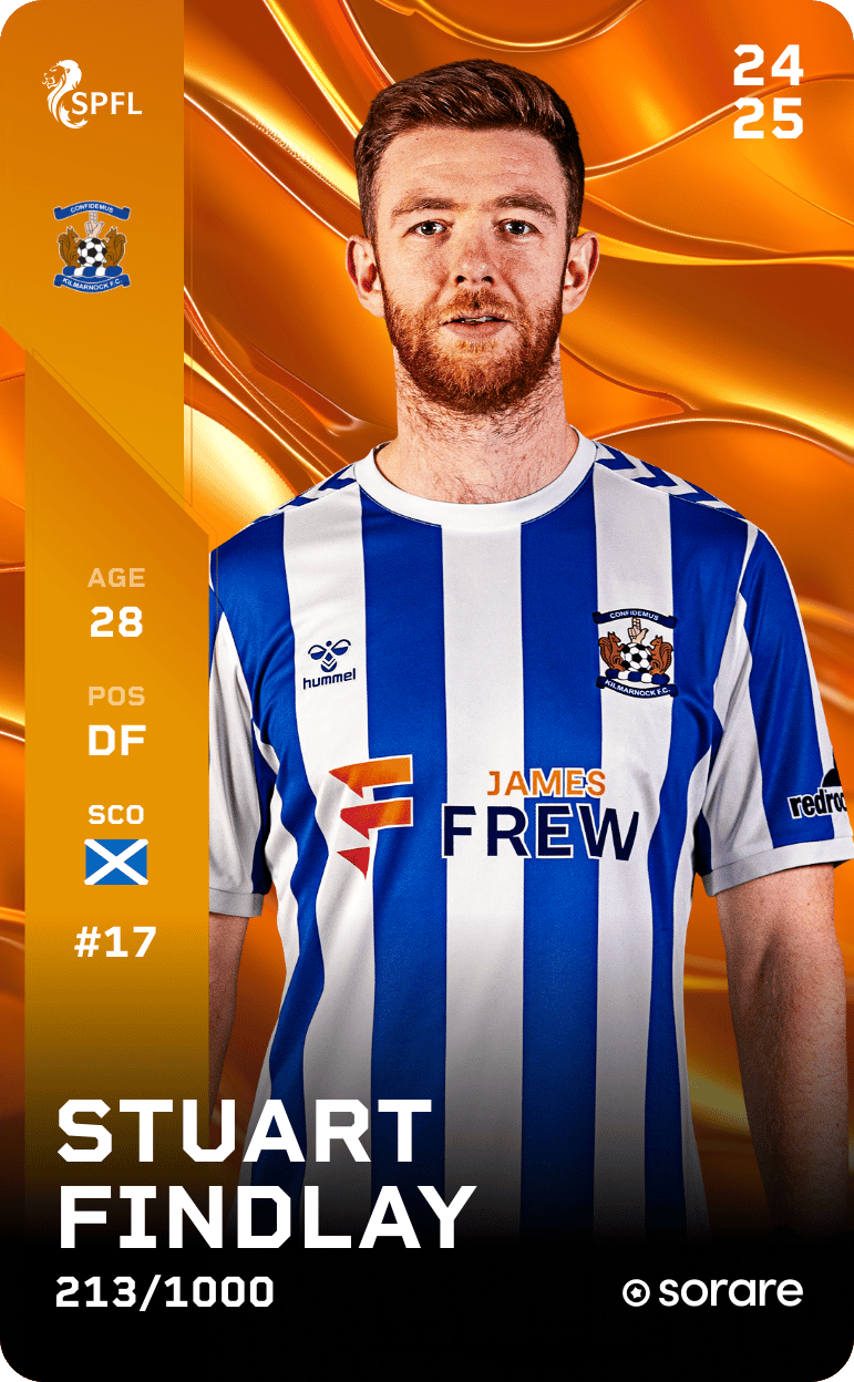 Stuart Findlay 2024-25 • Limited 213/1000