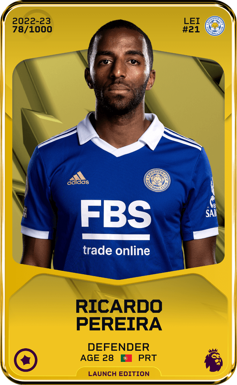 Ricardo Pereira 2022-23 • Limited 78/1000