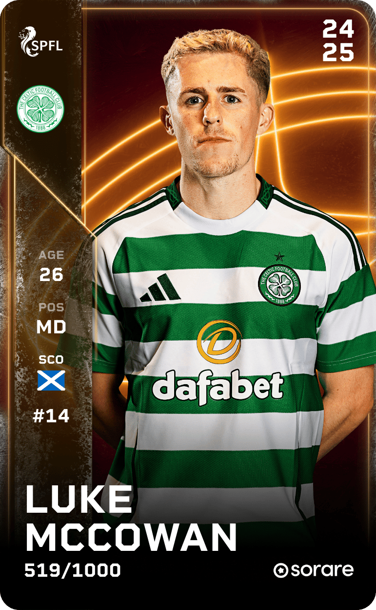 Luke McCowan 2024-25 • Limited 519/1000