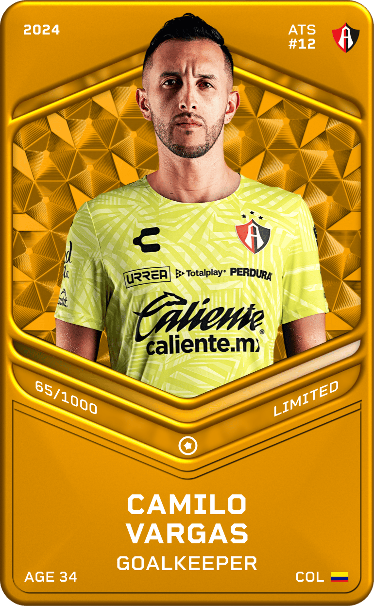 Camilo Vargas 2024-25 • Limited 65/1000
