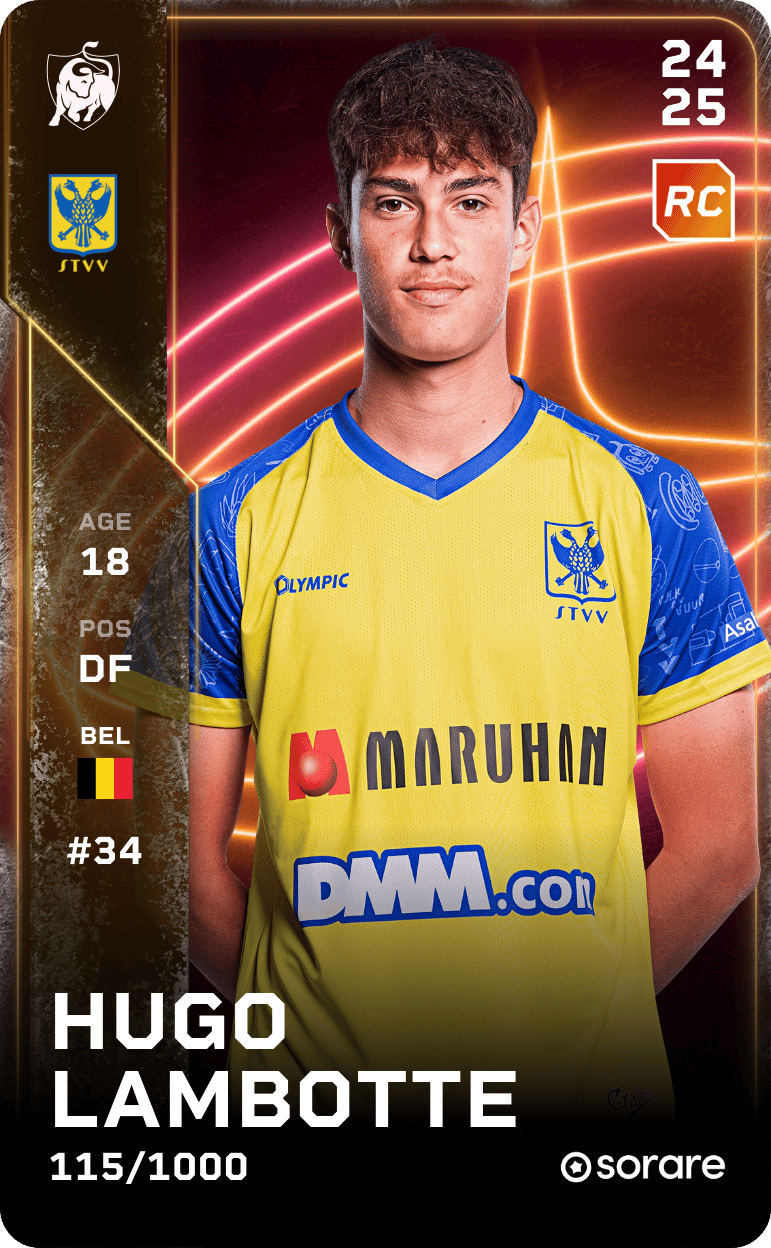 Hugo Lambotte 2024-25 • Limited 115/1000