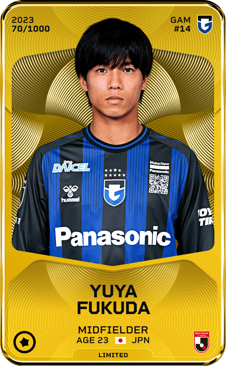 Yuya Fukuda 2023-24 • Limited 70/1000