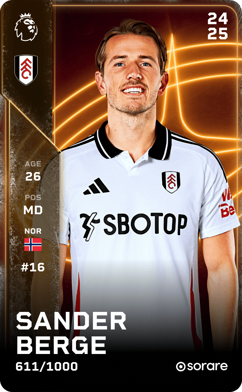 Sander Berge 2024-25 • Limited 611/1000