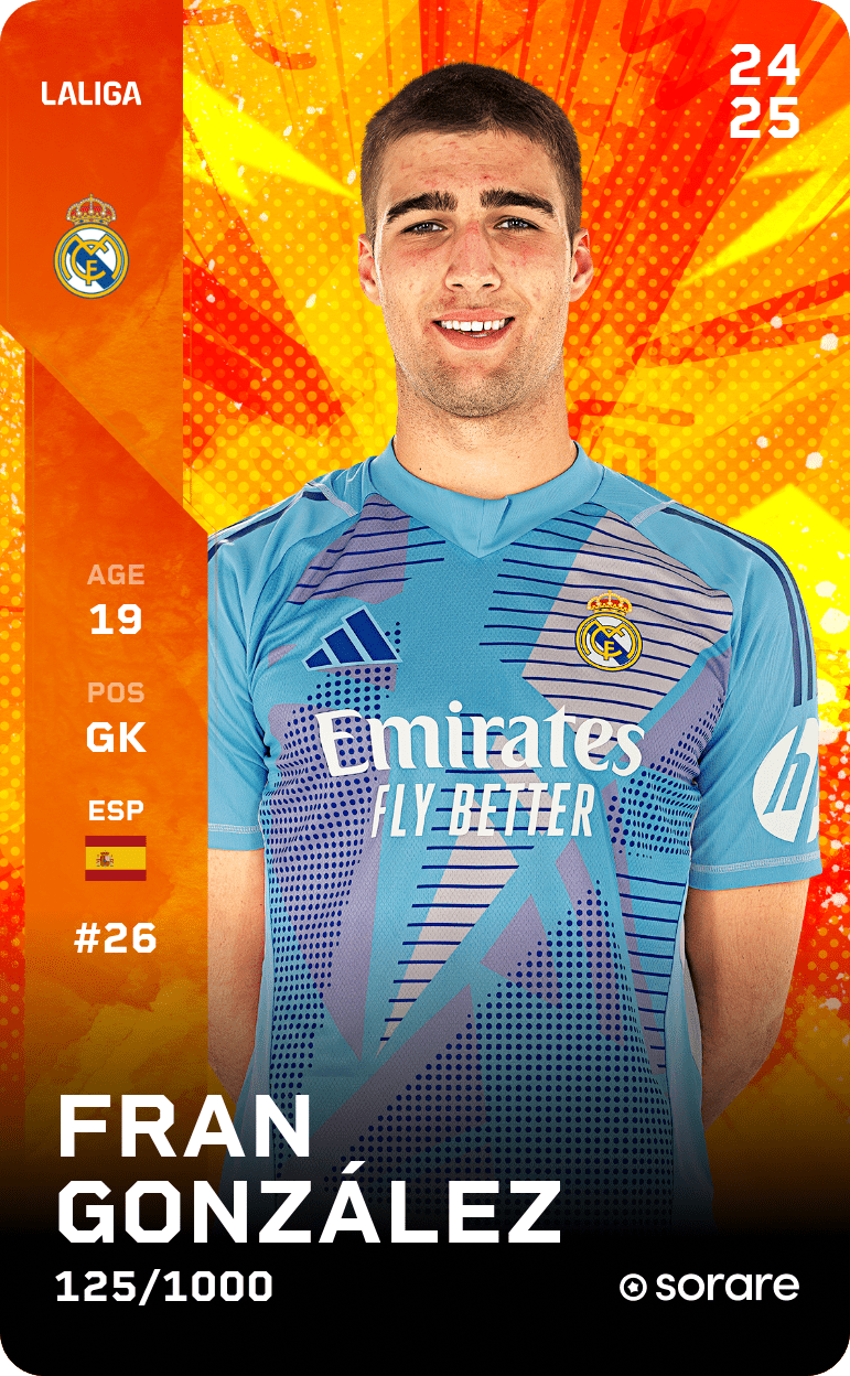 Fran González 2024-25 • Limited 125/1000