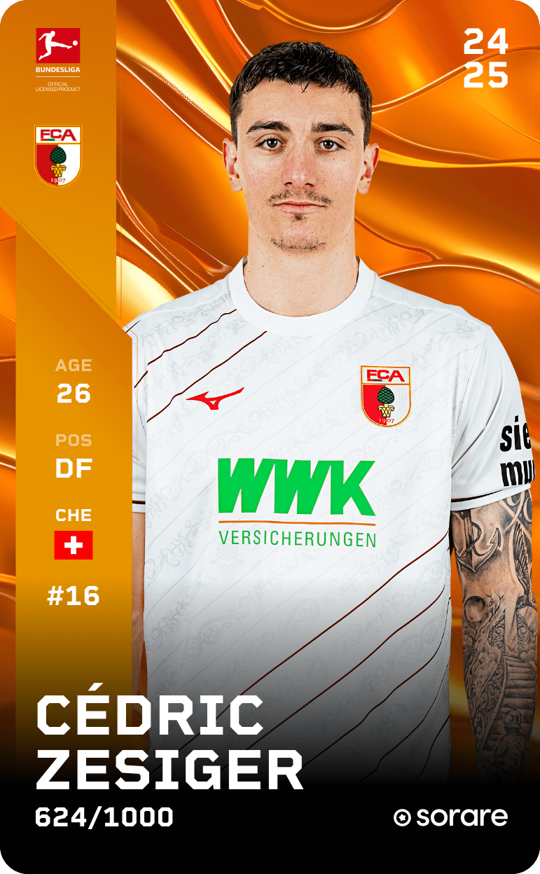 Cédric Zesiger 2024-25 • Limited 624/1000