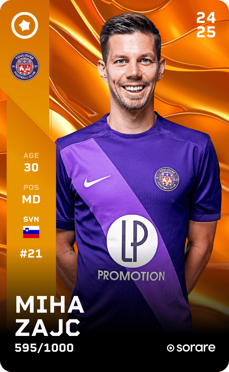 Miha Zajc 2024-25 • Limited 595/1000