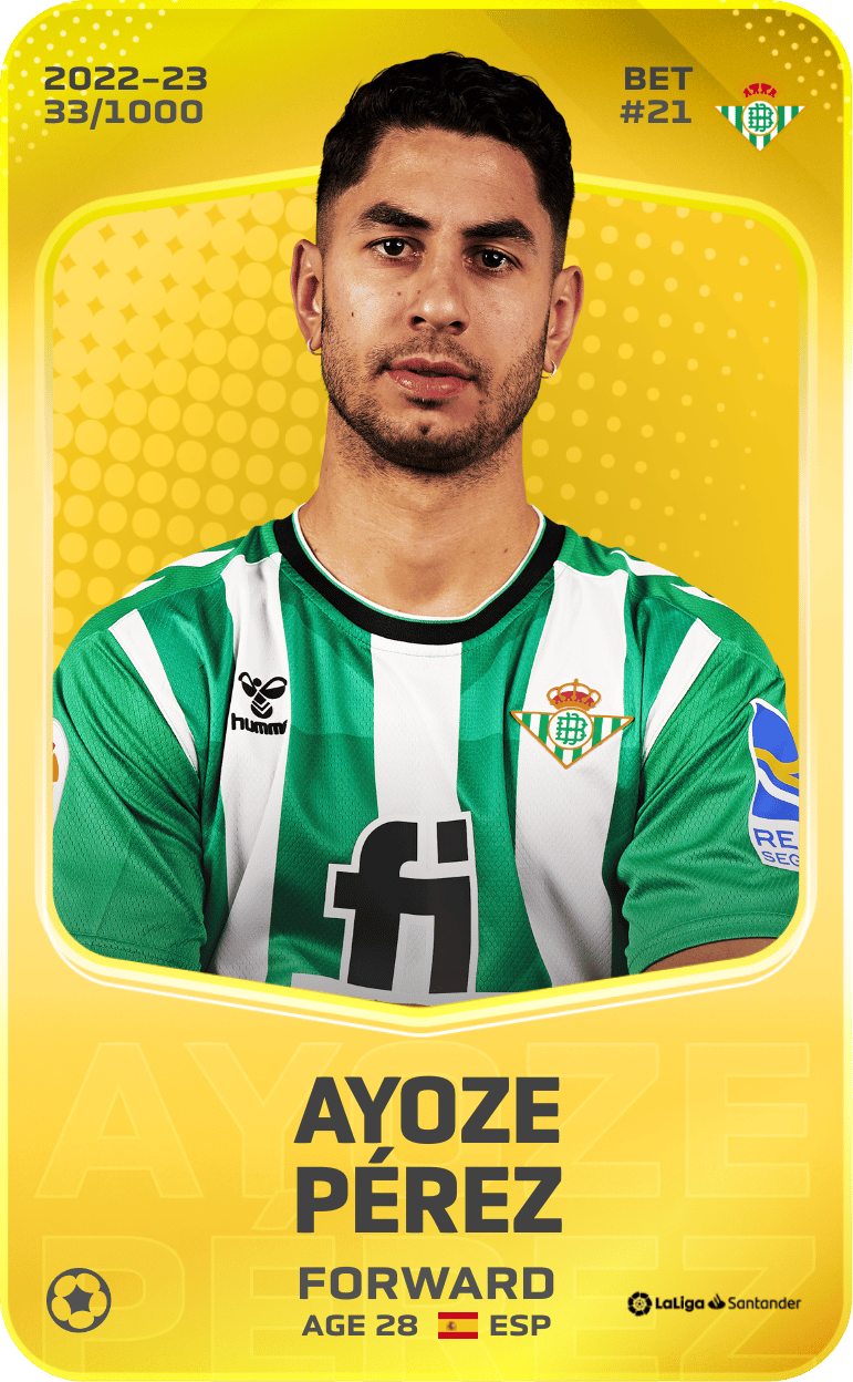 Ayoze Pérez 2022-23 • Limited 33/1000