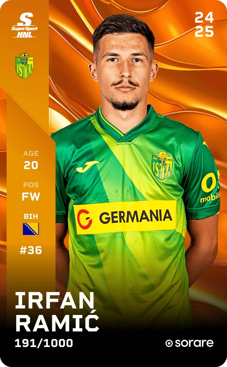 Irfan Ramić 2024-25 • Limited 191/1000