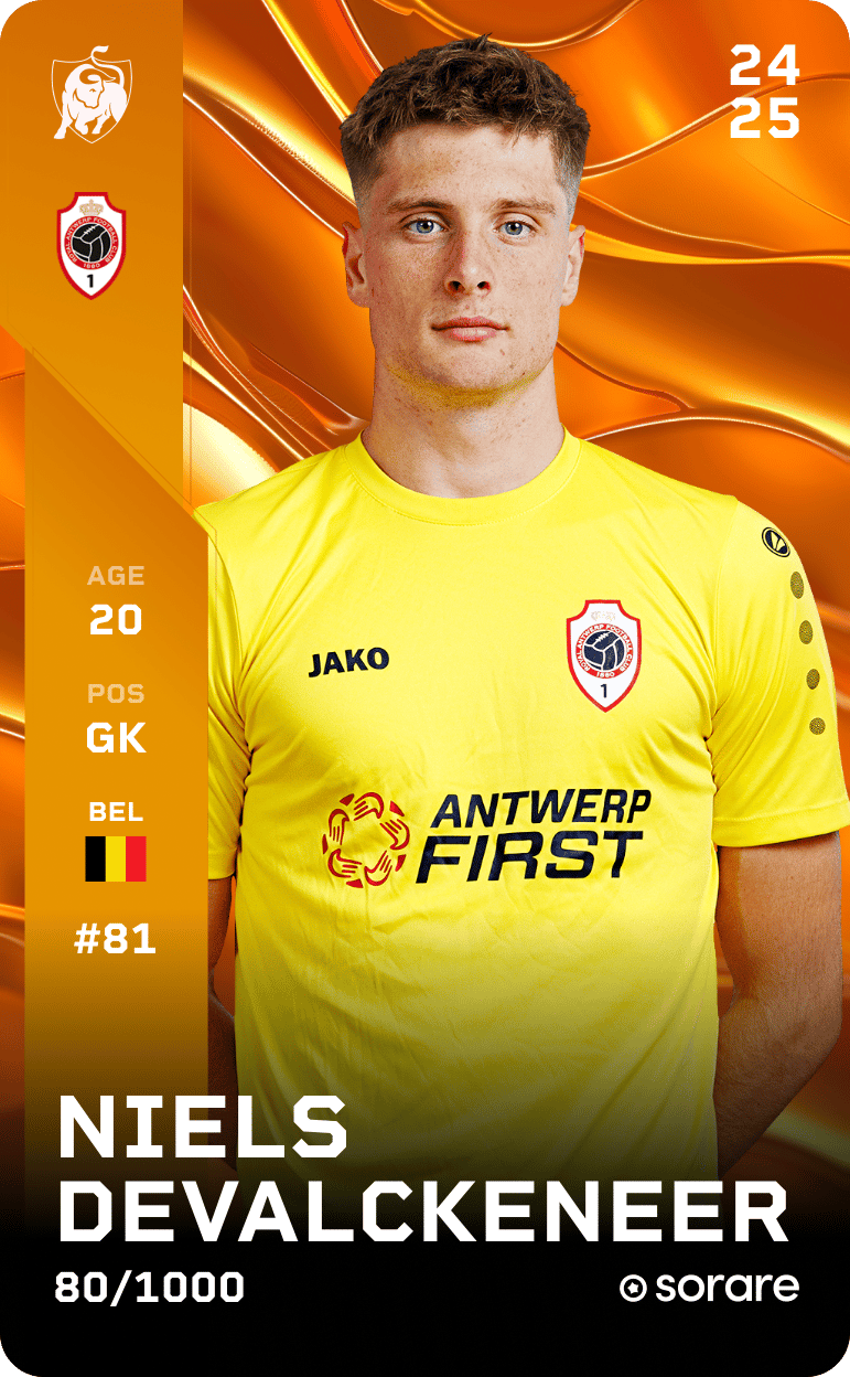 Niels Devalckeneer 2024-25 • Limited 80/1000