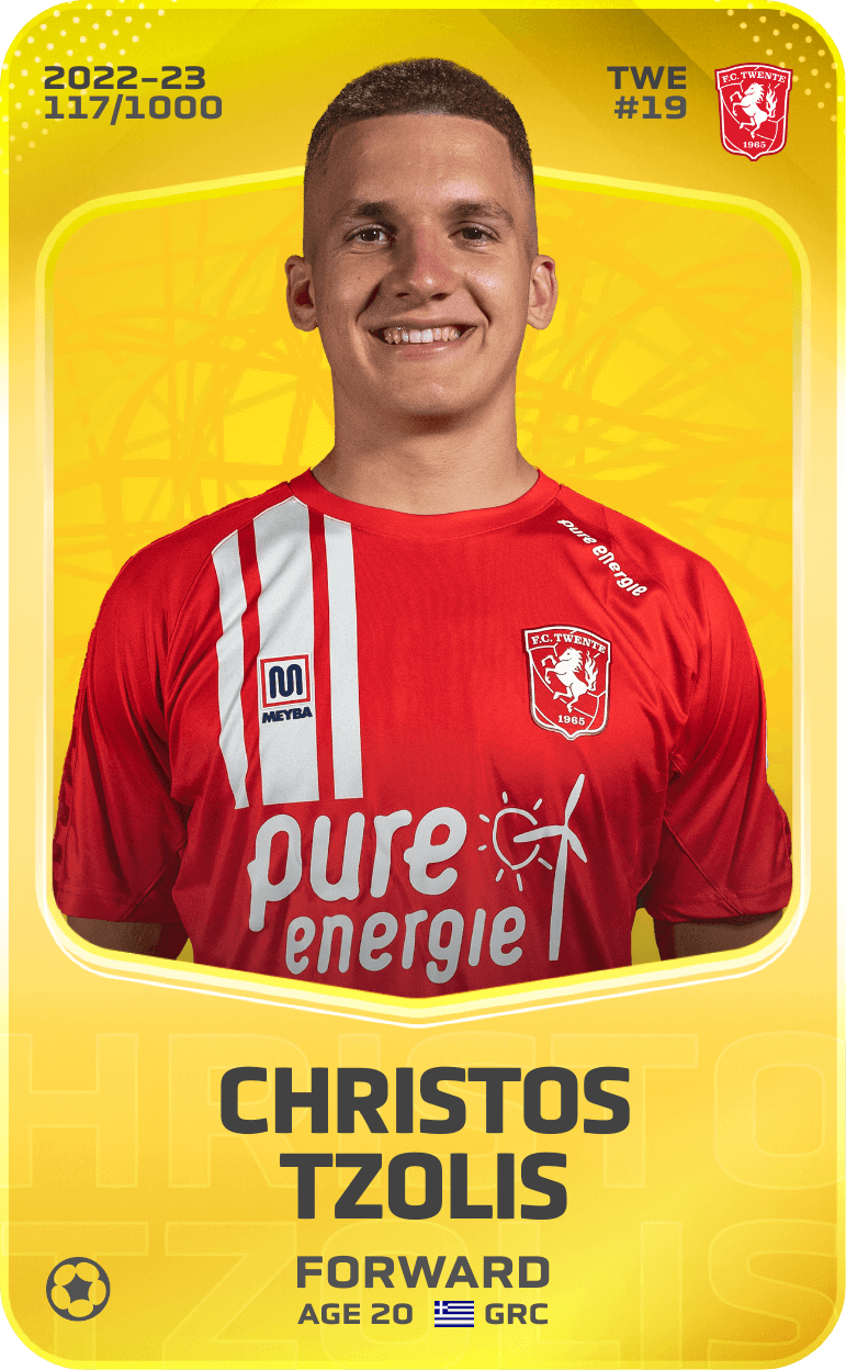 Christos Tzolis 2022-23 • Limited 117/1000