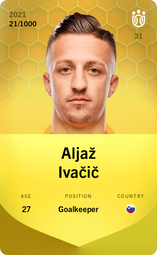 Aljaž Ivačič 2021-22 • Limited 21/1000