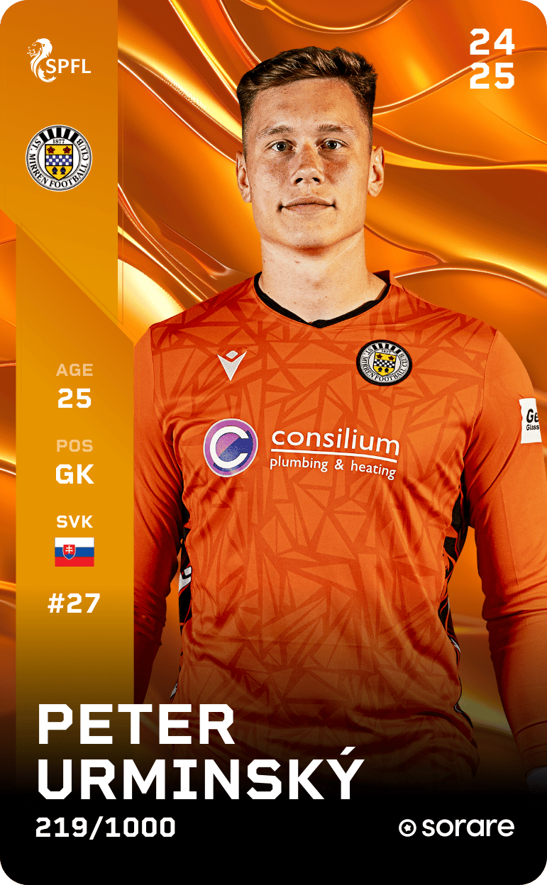 Peter Urminský 2024-25 • Limited 219/1000