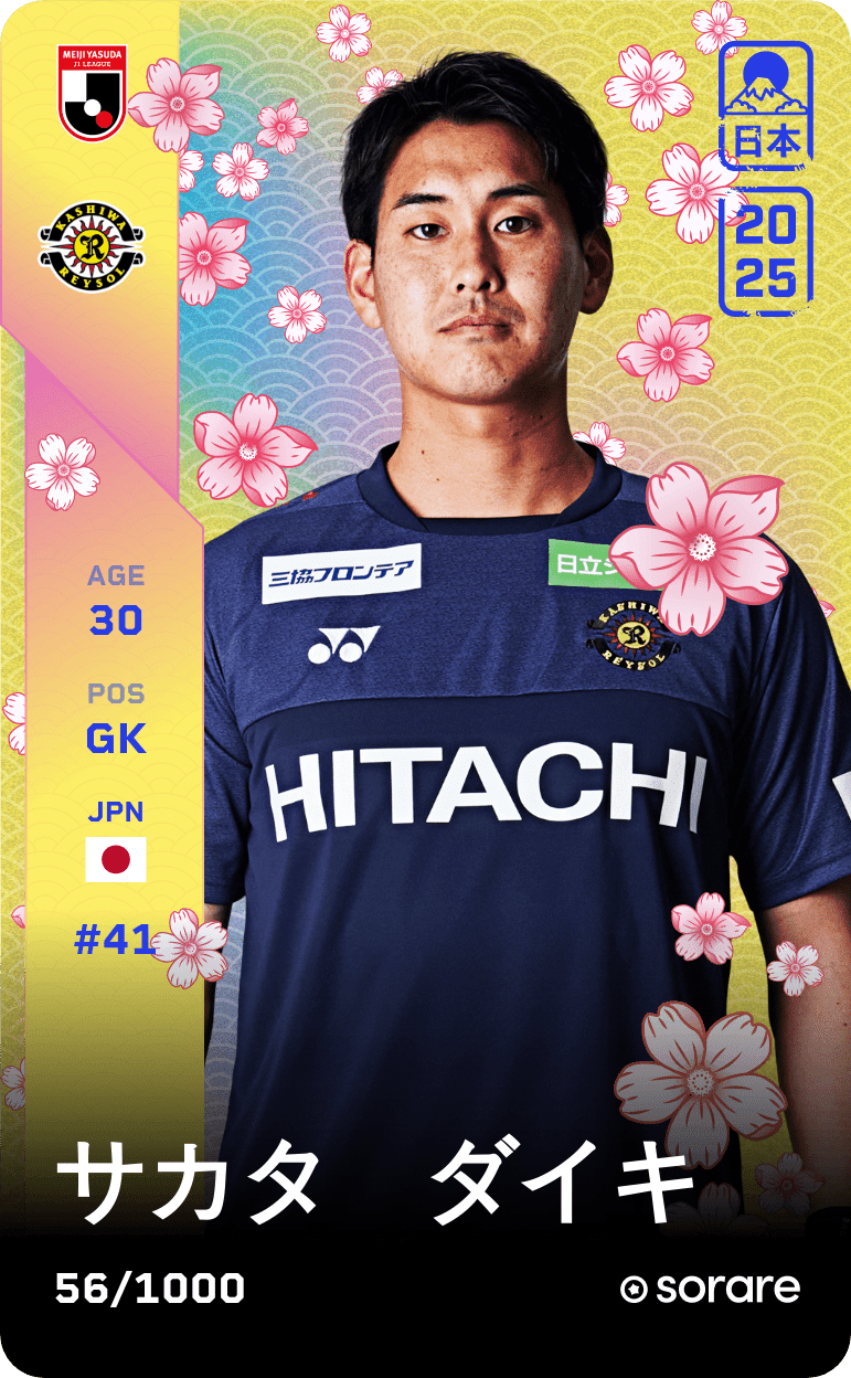 Daiki Sakata 2025-26 • Limited 56/1000