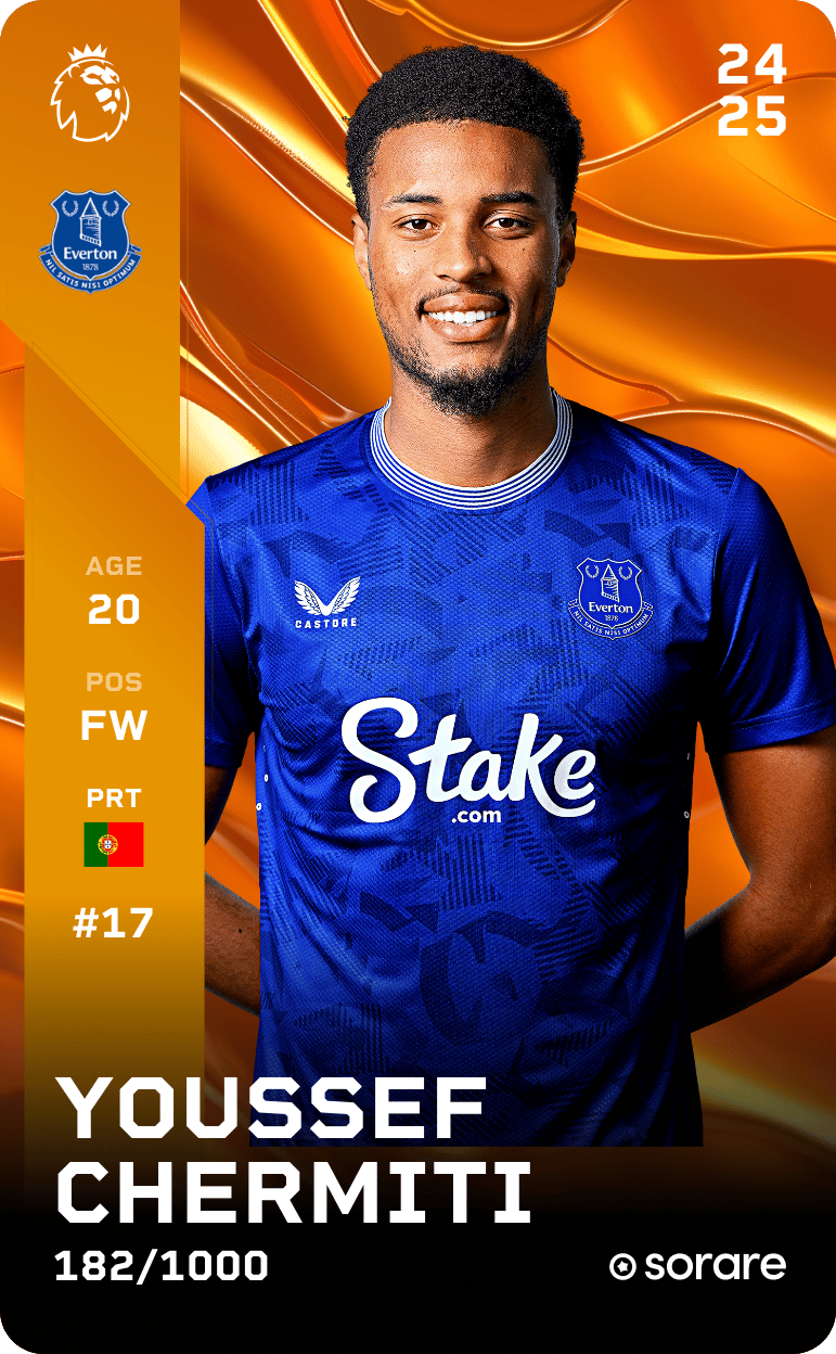 Youssef Chermiti 2024-25 • Limited 182/1000