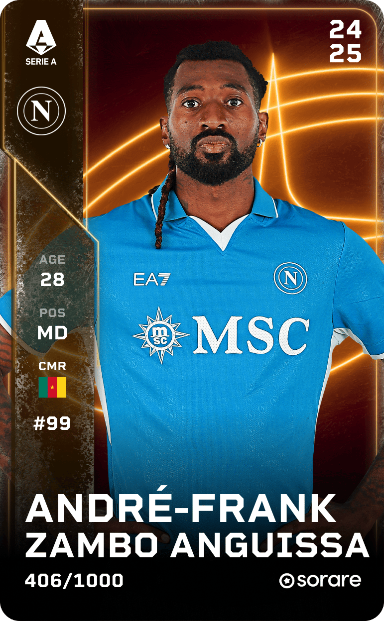 André-Frank Zambo Anguissa 2024-25 • Limited 406/1000