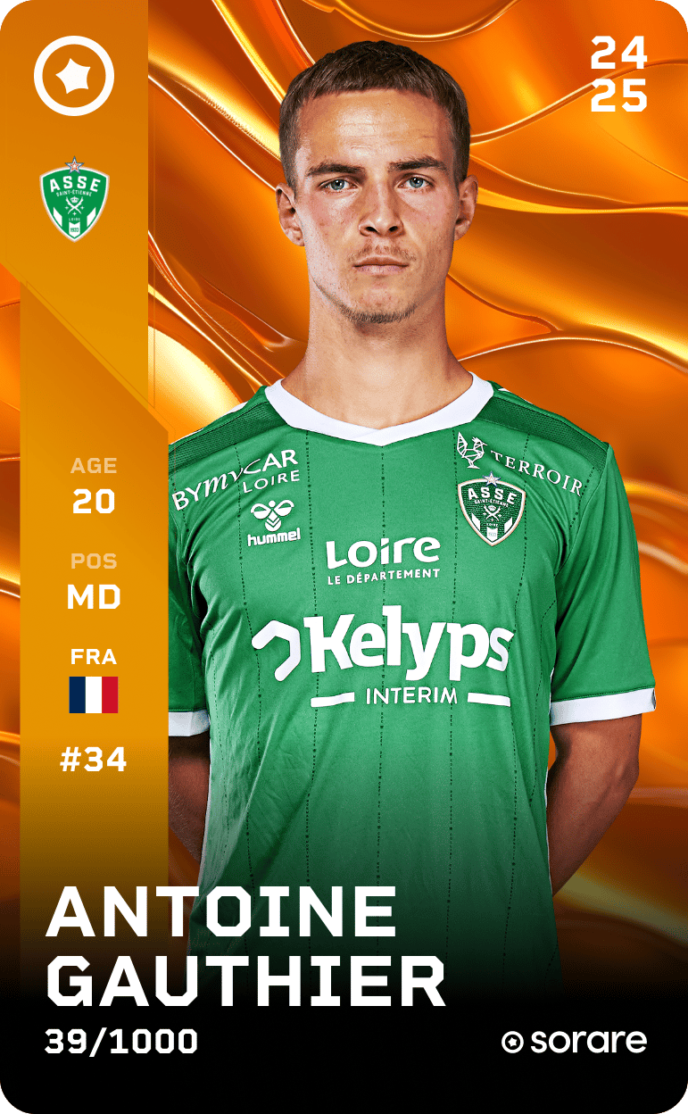Antoine Gauthier 2024-25 • Limited 39/1000