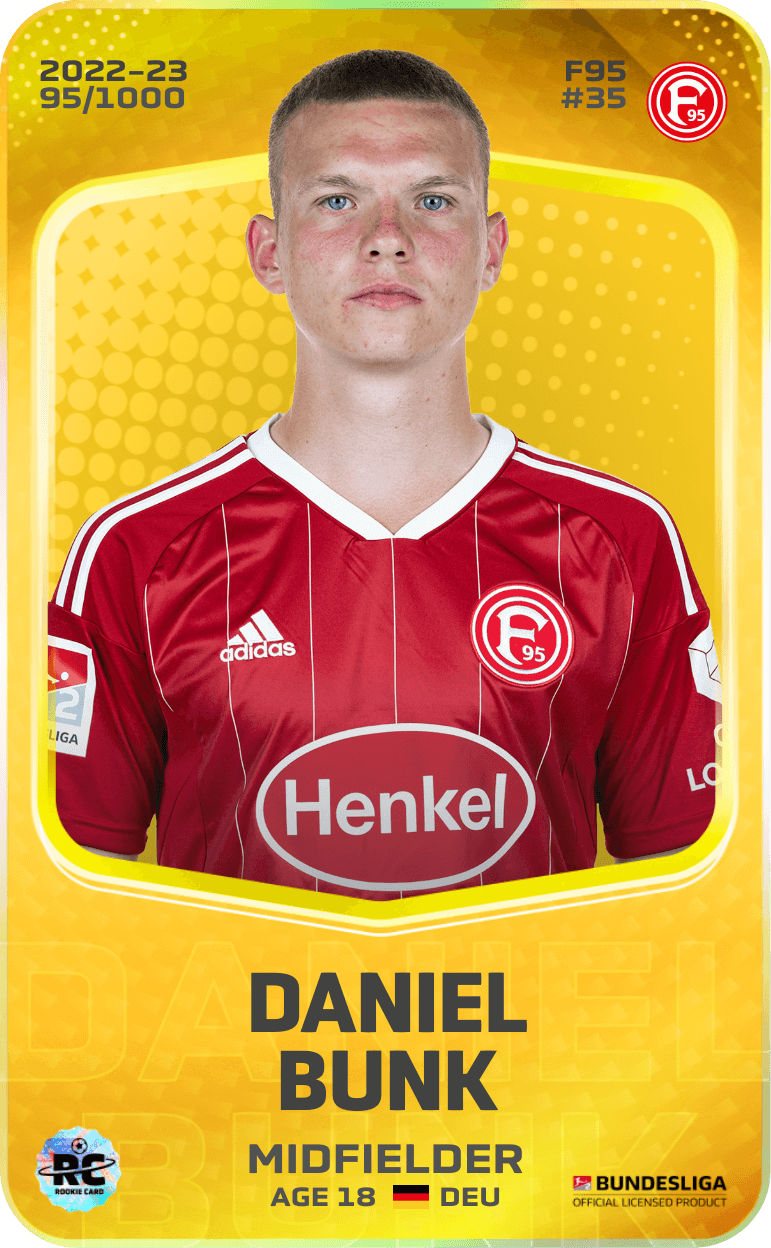 Daniel Bunk 2022-23 • Limited 95/1000