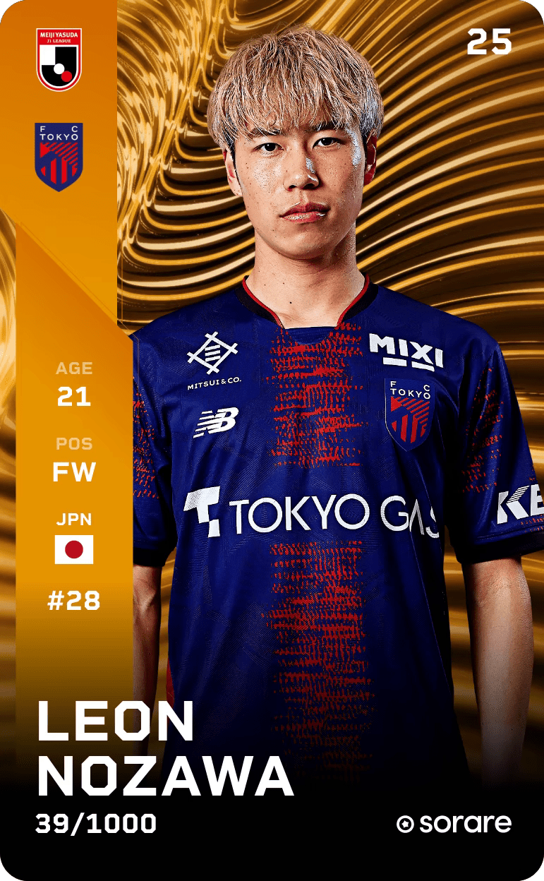 Leon Nozawa 2025-26 • Limited 39/1000