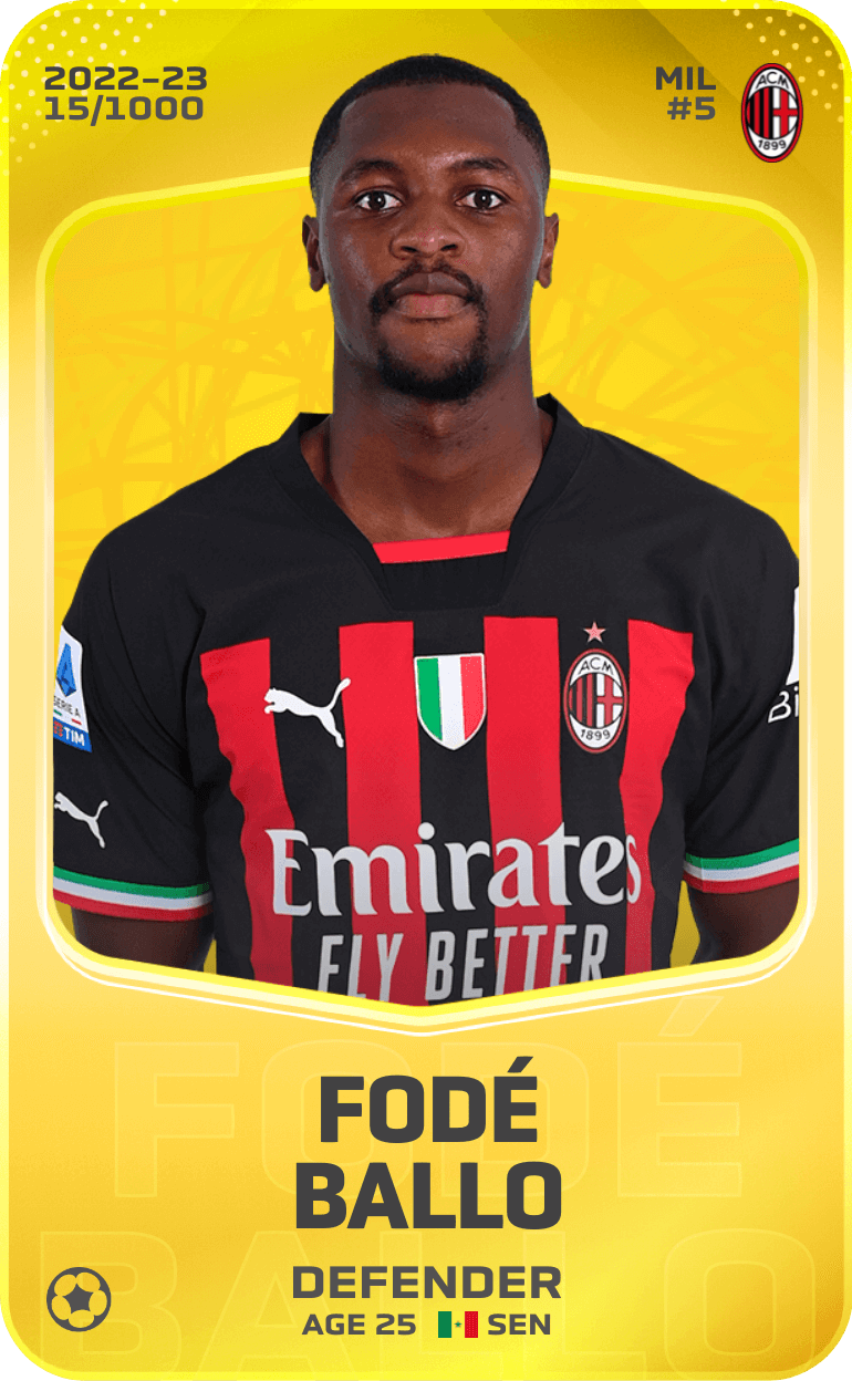 Fodé Ballo 2022-23 • Limited 15/1000
