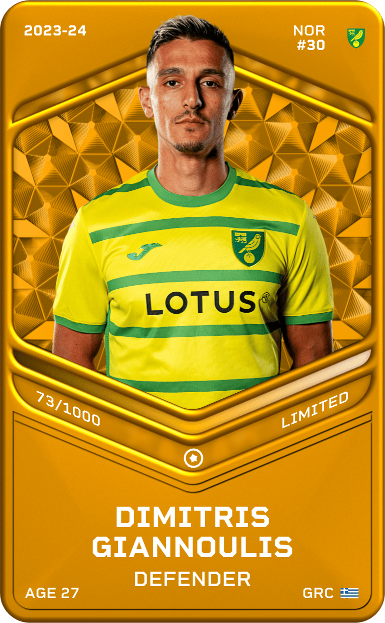 Dimitris Giannoulis 2023-24 • Limited 73/1000