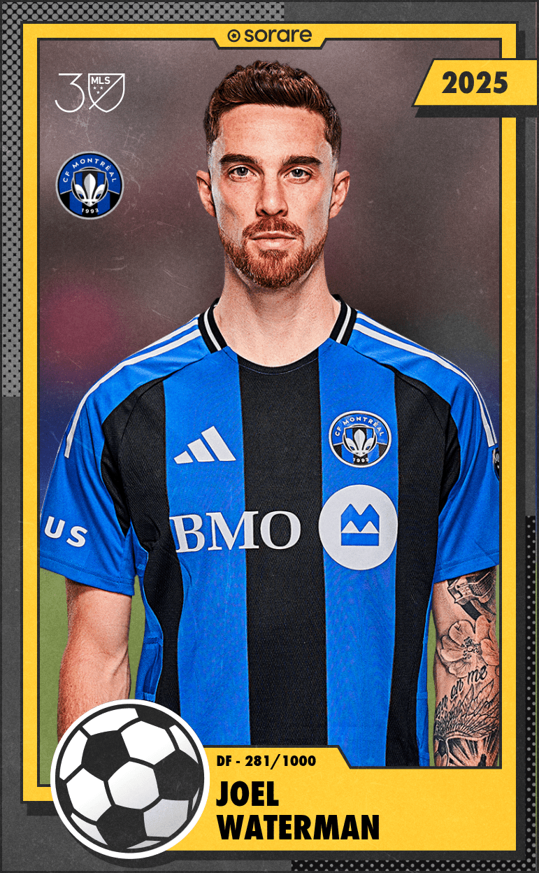 Joel Waterman 2025-26 • Limited 281/1000